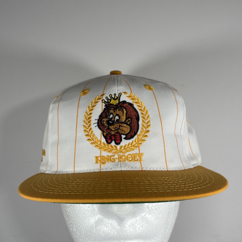 Deadstock 1992 MGM Grand‎ Las Vegas Hotel 'King Looey' Lion Snapback Hat
